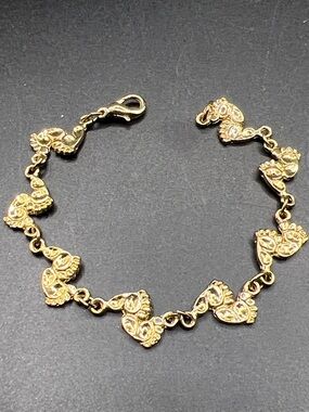 Cute Gold Barefoot Link Bracelet